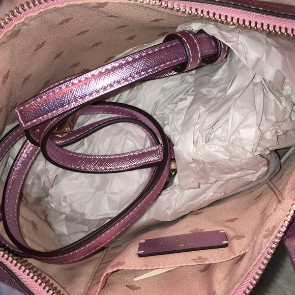 Kate Spade New York Lola Glitter Small Handbag - Picture 9 of 13